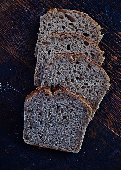 Chleb ytni na zakwasie bez dodatku drody