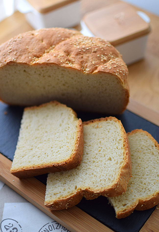 Chleb mleczny (na zakwasie) - atwy i szybki