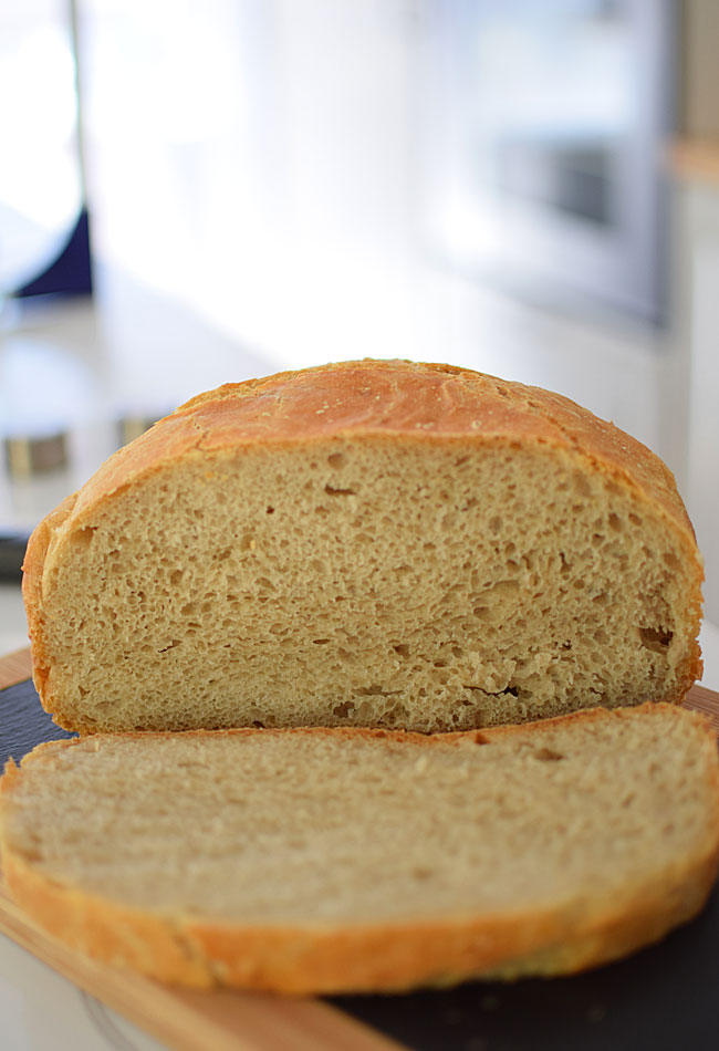 Chleb pszenny na zakwasie - atwy i szybki
