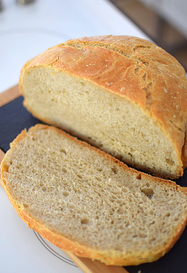 Chleb pszenny na zakwasie - atwy i szybki - etap 1