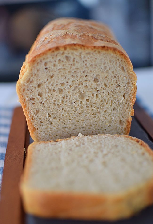Prosty chleb pszenny na zakwasie - trzecie zdjcie