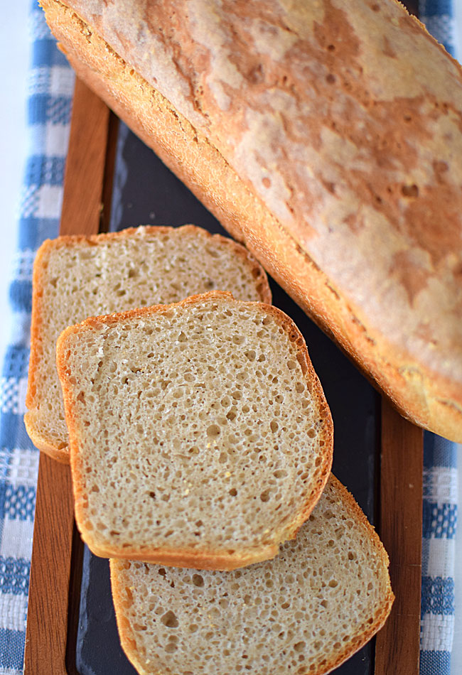 Prosty chleb pszenny na zakwasie - czwarte zdjcie