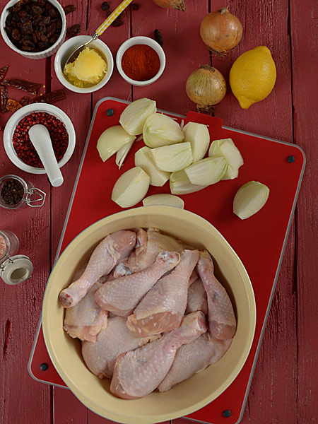 Popieprzony kurczak z nutk cytrynow - sposb przygotowania - etap 1