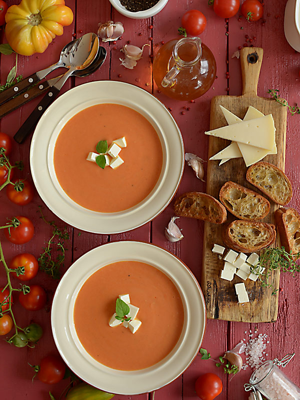 Zupa pomidorowa z pieczonych pomidorw - najlepsza na wiecie :)
