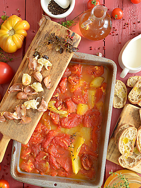 Zupa pomidorowa z pieczonych pomidorw - najlepsza na wiecie :) - sposb przygotowania - etap 2