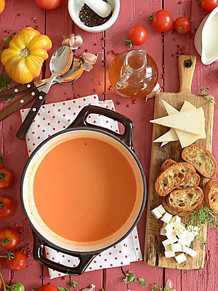 Zupa pomidorowa z pieczonych pomidorw - najlepsza na wiecie :) - sposb przygotowania - etap 4