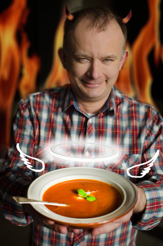 Zupa pomidorowa z ryem od Babci Zosi