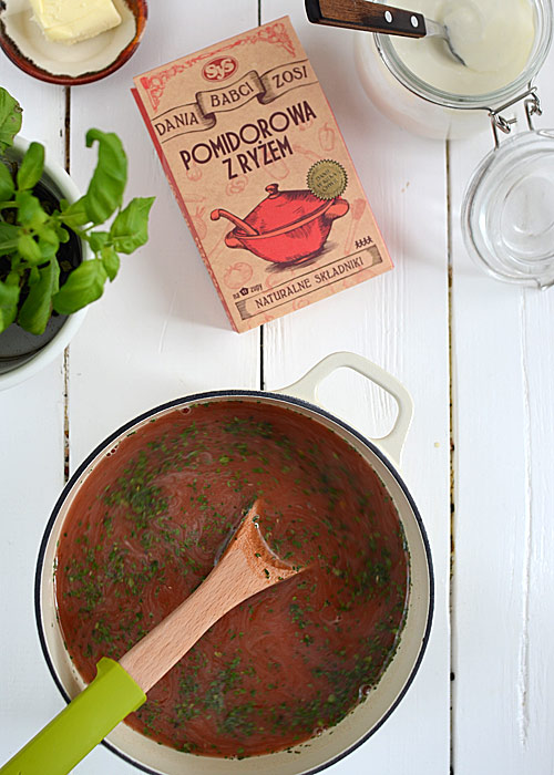 Zupa pomidorowa z ryem od Babci Zosi - etap 3