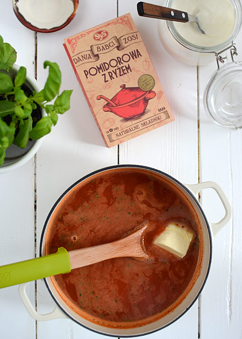 Zupa pomidorowa z ryem od Babci Zosi - etap 4