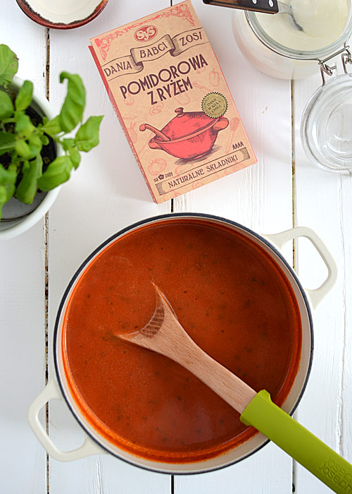 Zupa pomidorowa z ryem od Babci Zosi - etap 5