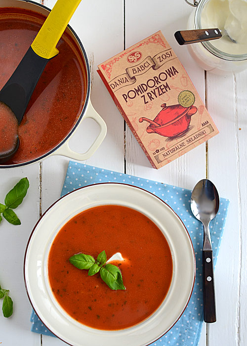 Zupa pomidorowa z ryem od Babci Zosi - etap 6