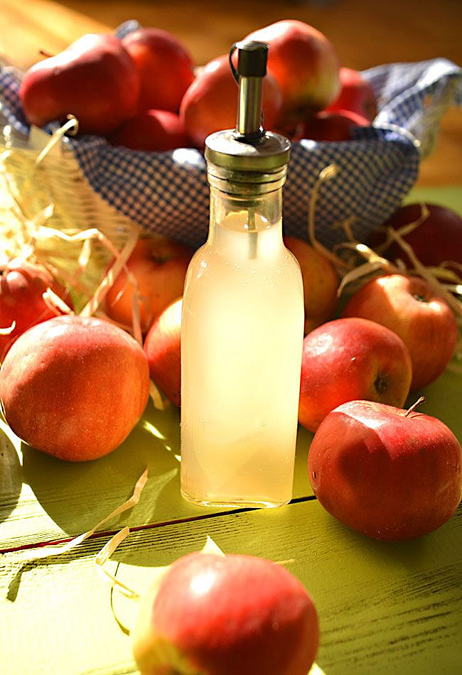 Przepis na ocet jabkowy