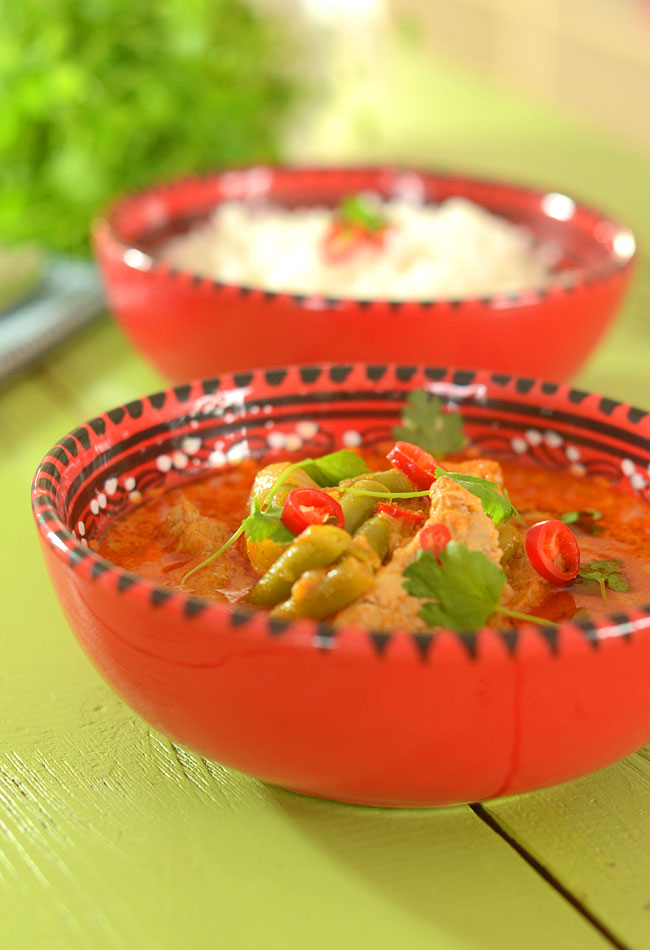 Tajskie curry gotowe w p godziny :)