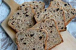 Chleb liwkowo-orzechowy