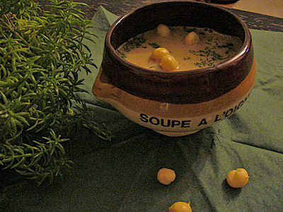 Zupa-krem z kurek