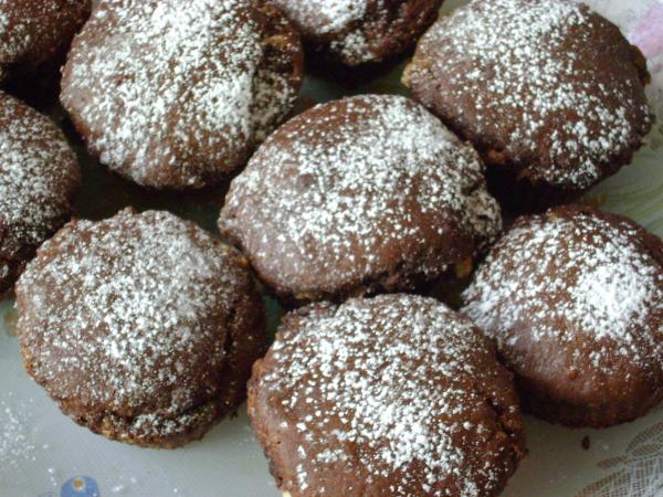 Podwjnie czekoladowe Muffinki:)