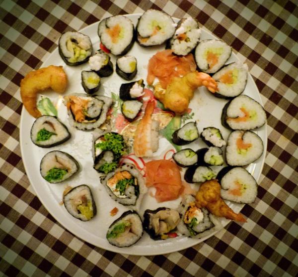 (sushi) futomaki z rzodkiewk