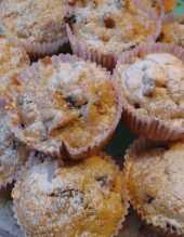 Muffiny obdnie liwkowe z nutk gorzkiej czekolady