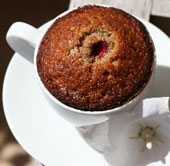 Muffinki cappuccino z rozpywajc si w ustach czekolad