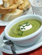 Szybka zupa krem z brokuw