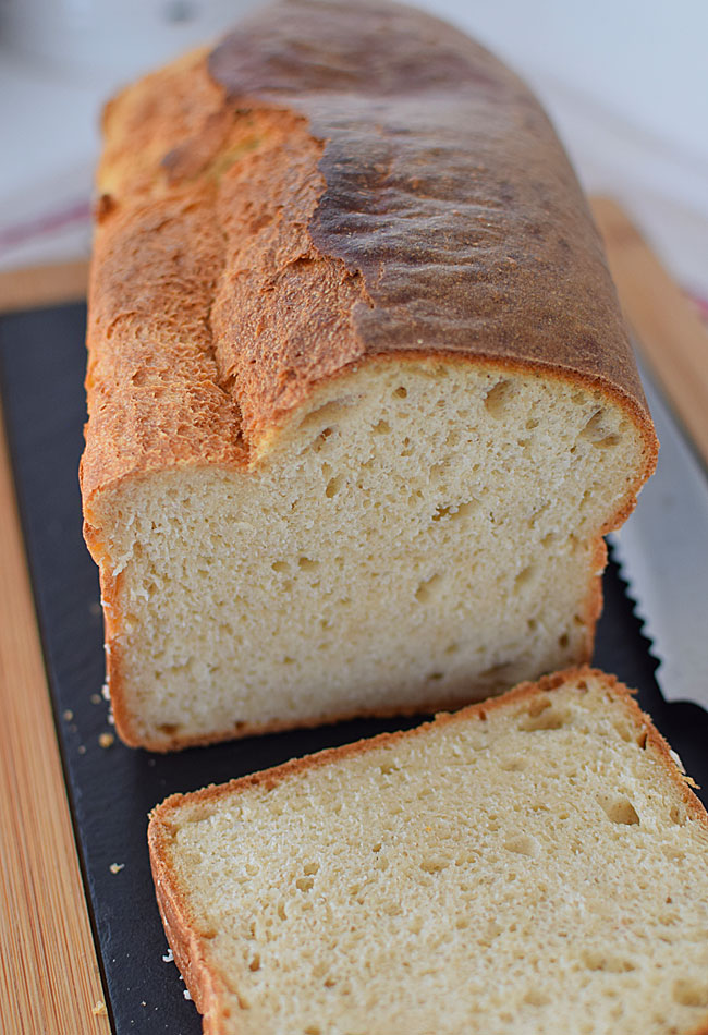 Chleb maślankowy (chleb pieczony na maślance)  - etap 1
