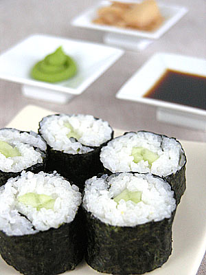 Kappamaki - sushi z ogórkiem