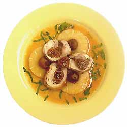Udka kurczkowe urzekajco figowo - ananasowo - cytrynowe