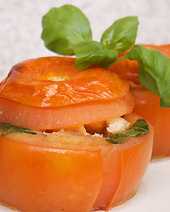 Pomidory faszerowane po prowansalsku