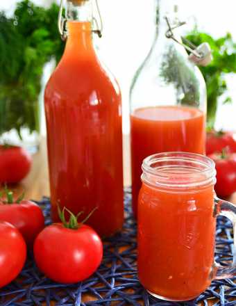 Domowy sok pomidorowy
