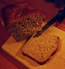 Chleb pszenny z miodem