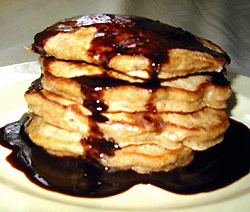 Amerykanskie placuszki (pancakes) z rodzynkami