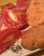 Kataloski chleb z pomidorem
