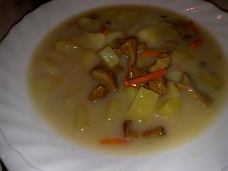 zupa kurkowa z ziemniakami