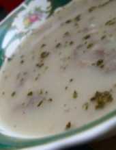 Barszcz dudkowy (kwaśna zupa)