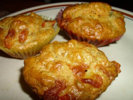 Muffiny z Chorizo