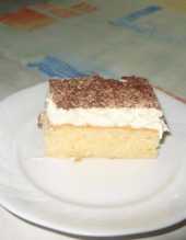 Ciasto meksykańskie Pastel De Tres Leches „Trzy mleka”
