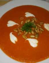 Zupa dyniowo-pomidorowa