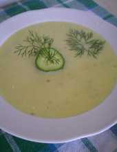 Zupa krem z zielonych ogrkw