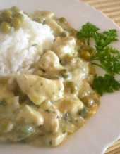 Zielone curry z kurczaka