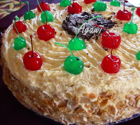Migdaowy tort amaretto