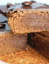 Migdałowo-kawowe brownies