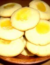 Kruche malane ciasteczka z lemon curd