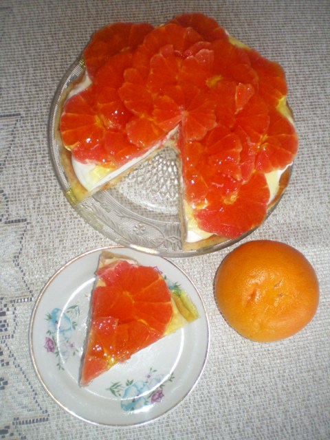 Ciasto grapefruitowe