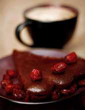 witeczny ksek - diabelsko czekoladowe ciasto z urawin