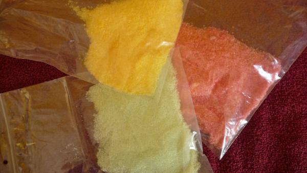 Kolorowy cukier - posypka do ciast