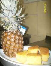 Placek ananasowo-kokosowy