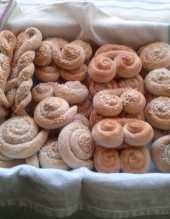 Koulourakia, czyli greckie kruche ciasteczka