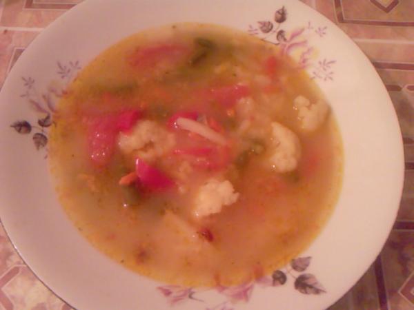 Zupa z fasolki szparagowej po rumusku
