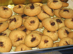 Ciasteczka malano-migdaowe