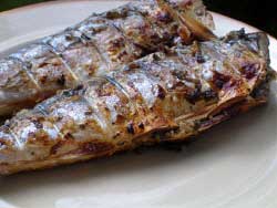 Grill’owana makrela w zioowej marynacie